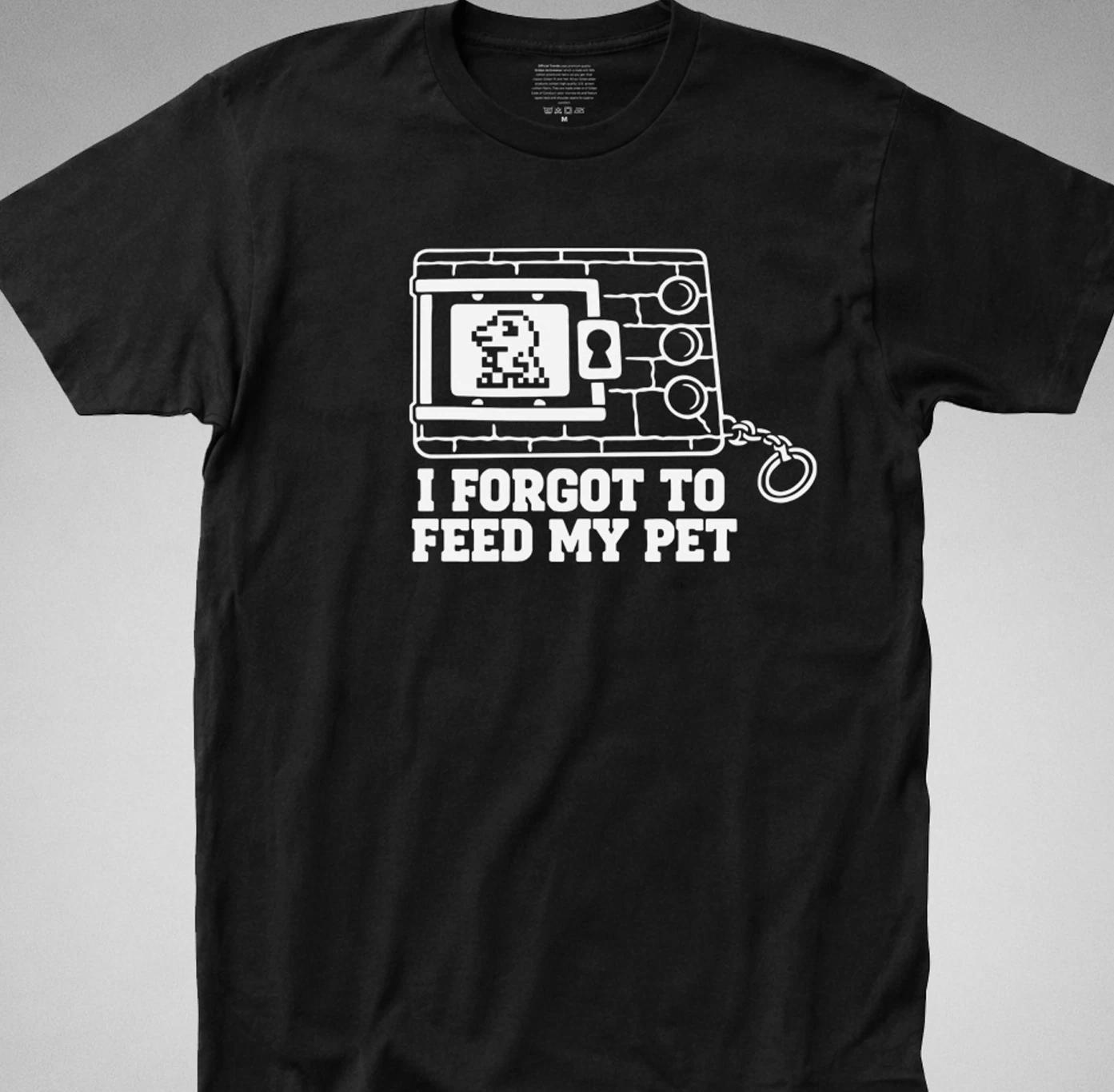 Virtual Pet T-Shirt anime keychain 1997 tamagotchi digital monster 90s agumon M