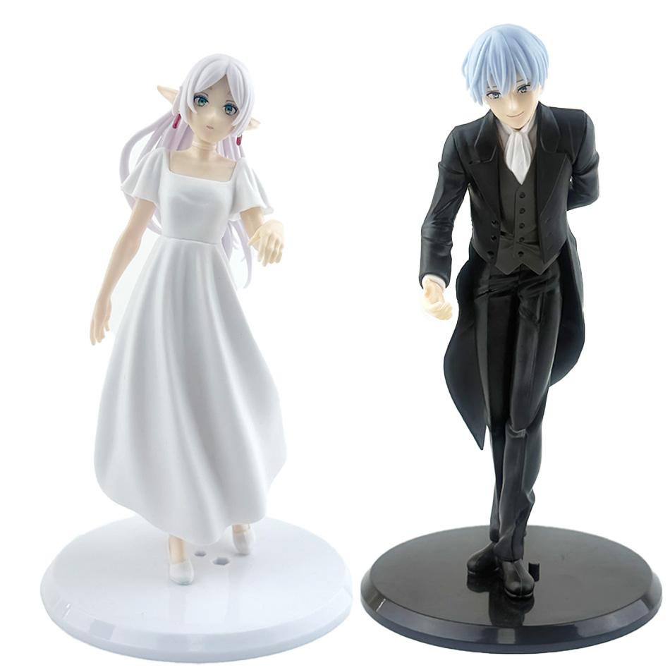 Frieren: Beyond Journey's End Anime Figure Frieren Himmel Proposal Dance Action Figure PVC Ornaments Toy Brithday Gift