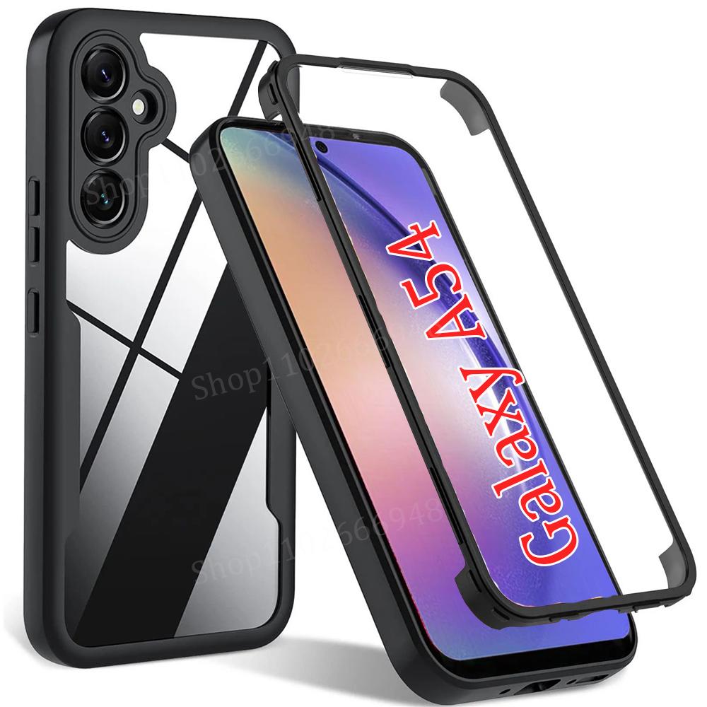 360 Full Coverage Phone Case For Samsung Galaxy A56 A54 A36 A55 A16 A15 A35 A25 A53 A51 A34 A33 A32 A24 A23 A22 A14 A13 5G Funda