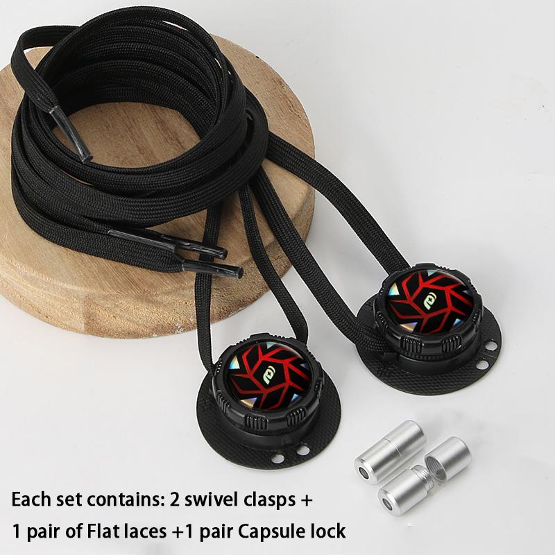 Neue Schnürsenkel mit Drehverschluss ohne Binden Freizeitschuhe Sneaker Schuhzubehör für Erwachsene und Kinder Automatische Schnürsenkel ohne Binden brown
