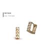 Tani By mineTani Anna Square Hoop Gt23ane11