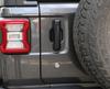 YOCTM Door Handle Protector for Jeep Wrangler JL Fiber 2018-2024 (Carbon Look)