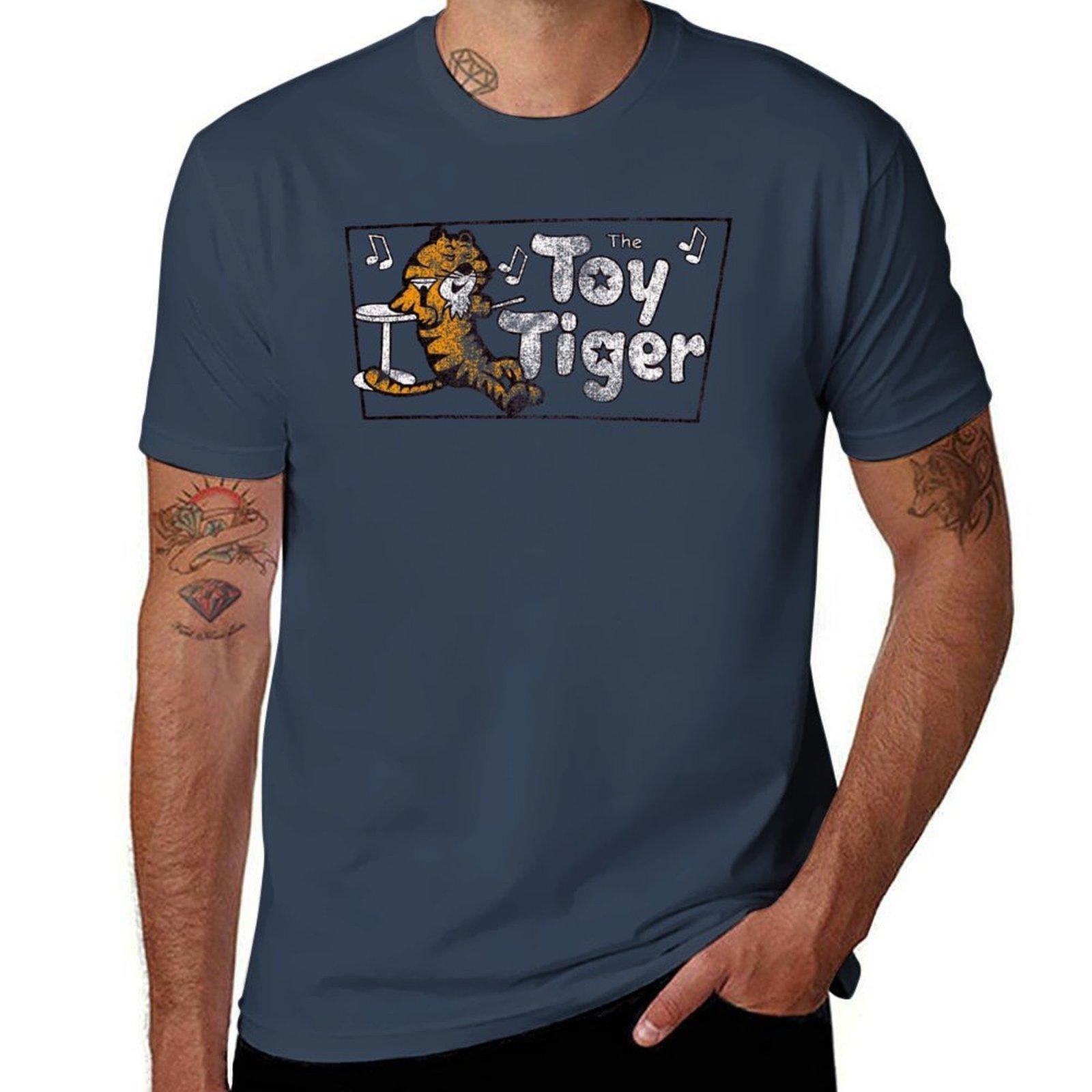 The Toy Tiger Louisville Ky (Logo) Tshirt Casual Loose Fit Short Sleeve Tshirt S