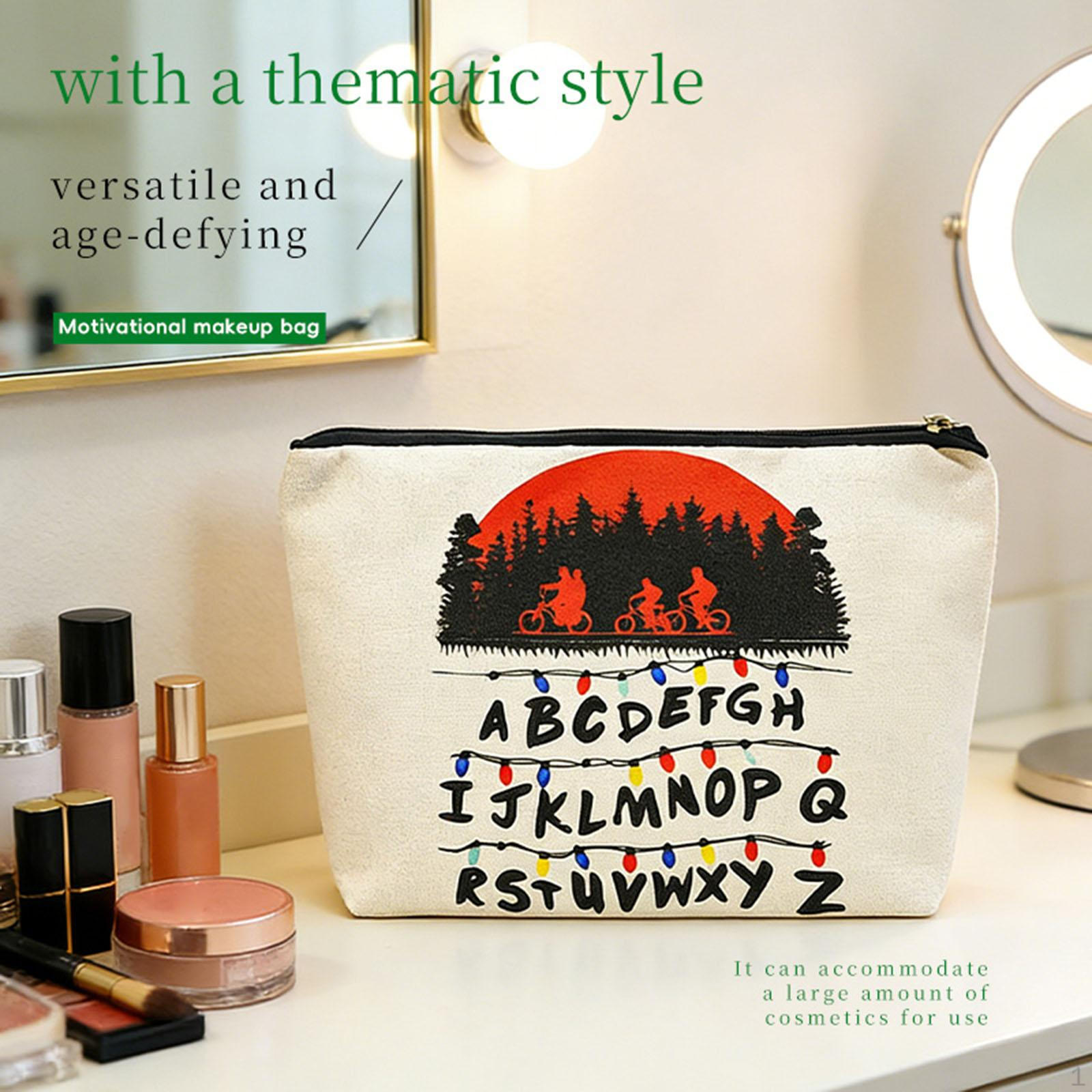 Travel Makeup Bag Cosmetic Multifunctional Accessories Toiletry Organizer Zipper Pouch