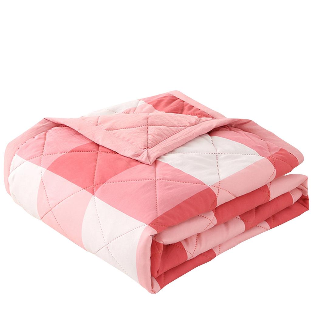 Quilt Blanket Twin Winter, Sleep Skin Friendly Washed Cotton Cool Comforter Summer Thin Comforter 78.74x59.05in, Bed Blankets for Twin