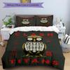 3pcs Clash of Titans Cover Set,Soft Comfortable Duvet Cover,Guest Room (1*Duvet Cover + 2*Pillowcases, Without Core) yy251024010
