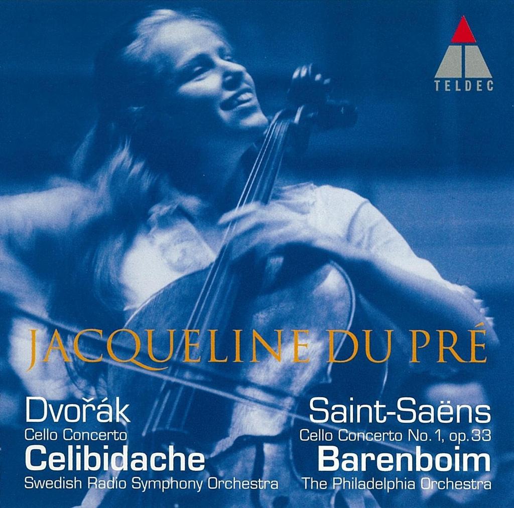 CD JACQUELINE DU PRÉ, DVORAK, SAINT-SA - Dvorak & Saint-Saens: Cello Concert WPCS22178 Japan ObiClassical Used