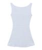 Lojanneu Cloudy Dot Boatneck Mini Dress (Heather Gray)