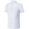FILA Golf Series Breathable Sun Protection Durable Short Sleeve Polo Shirt Men tops Jade-White A11M425148F-WT