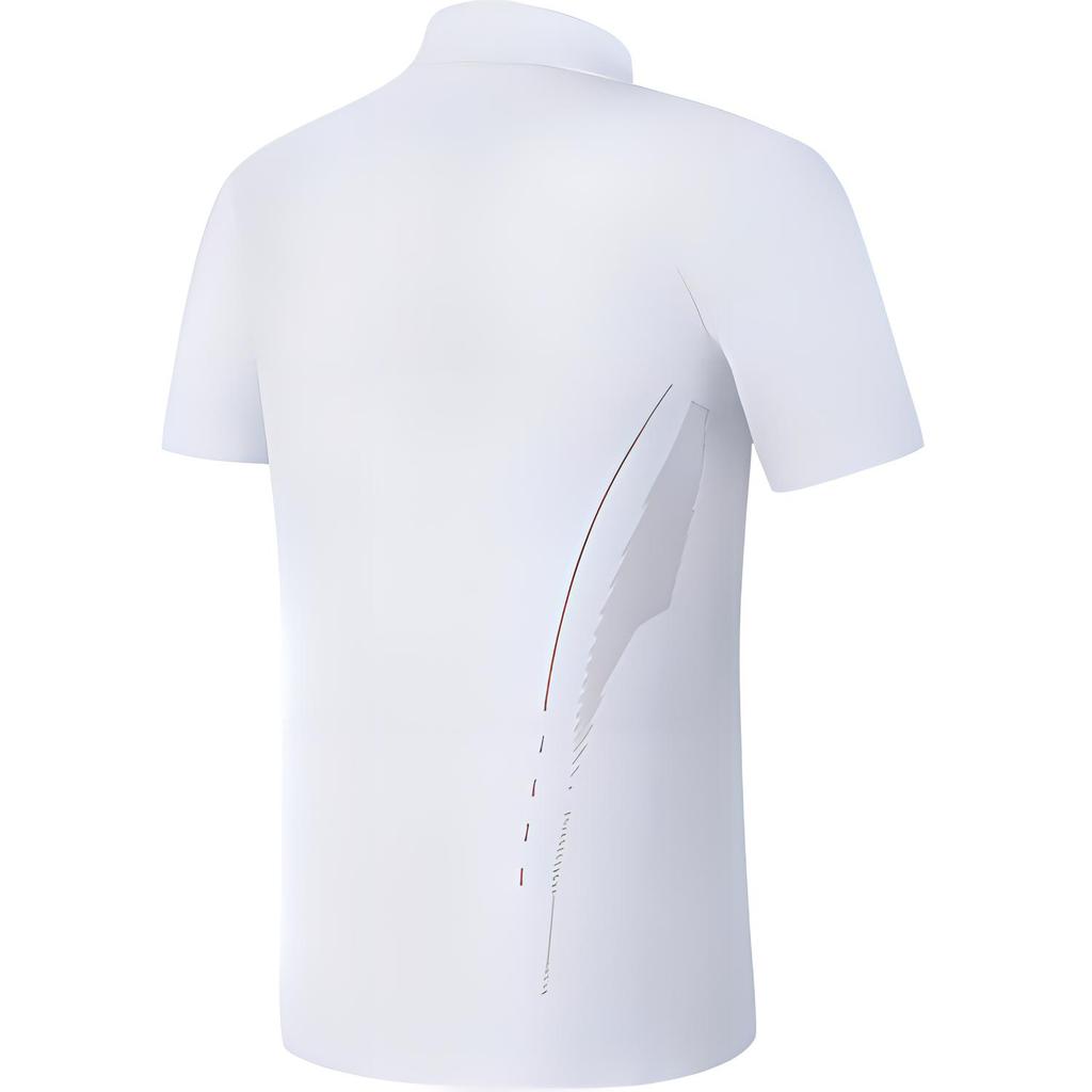 FILA Golf Series Breathable Sun Protection Durable Short Sleeve Polo Shirt Men tops Jade-White A11M425148F-WT