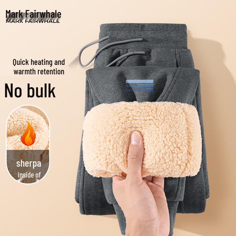 

Mark Fairwhale Men s Fleece-Lined Cuffed Casual Pants 3XL