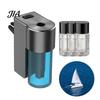 Electric Air Freshener for Home Smart Car Sprayer, Automatic Aroma Diffuser Vehicle AC Vent, USB Rechargeable Essential Oil Interior And Use