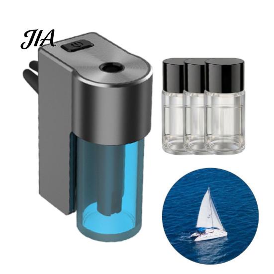 Electric Air Freshener for Home Smart Car Sprayer, Automatic Aroma Diffuser Vehicle AC Vent, USB Rechargeable Essential Oil Interior And Use