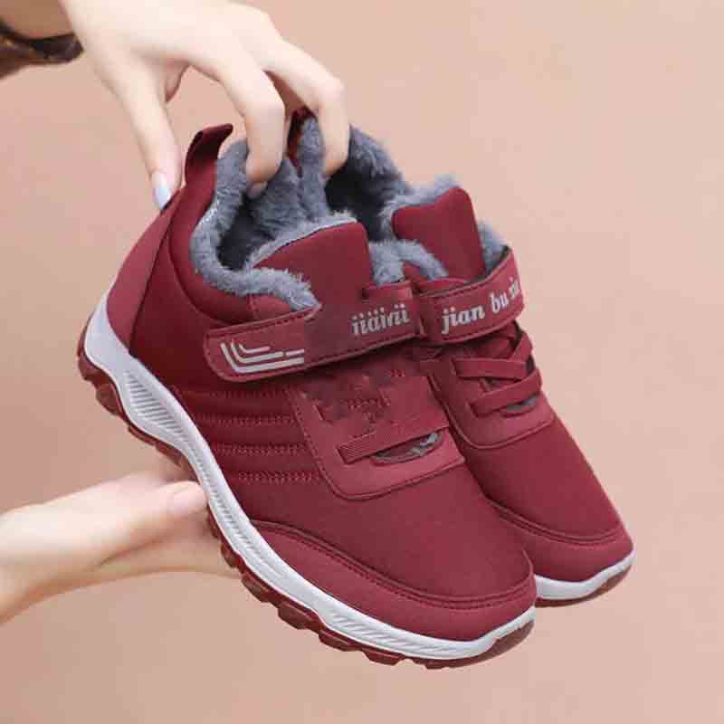warm walking sneakers
