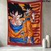 Dragon Ball Z Wall Tapestry Aesthetic Wall Hanging Printed Fabric Blanket Decorative Tapestries For Bedroom Living Room Home Decor