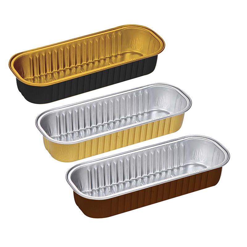 10Pcs Mini Loaf Pans With/Without Lids Rectangle Aluminum Foil Baking Pans Reusable Mini Bread Containers Muffin Tins