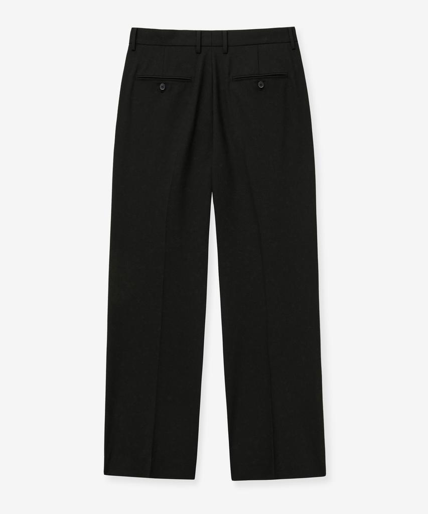 Tienjiti Flap Detail Wide Fit Pants (Black) Tnpa6E102Bk