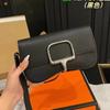 Bag leather bag high quality niche baguette bag high sense underarm shoulder commuting
