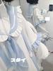 Light Blue Landmine Hoodie and Leg Long or Short Detachable Subculture Sailor Loose Light Size M [XHSUKADO] 2-Piece Set, Angel-Kaiwai (Tereshi-Kai)