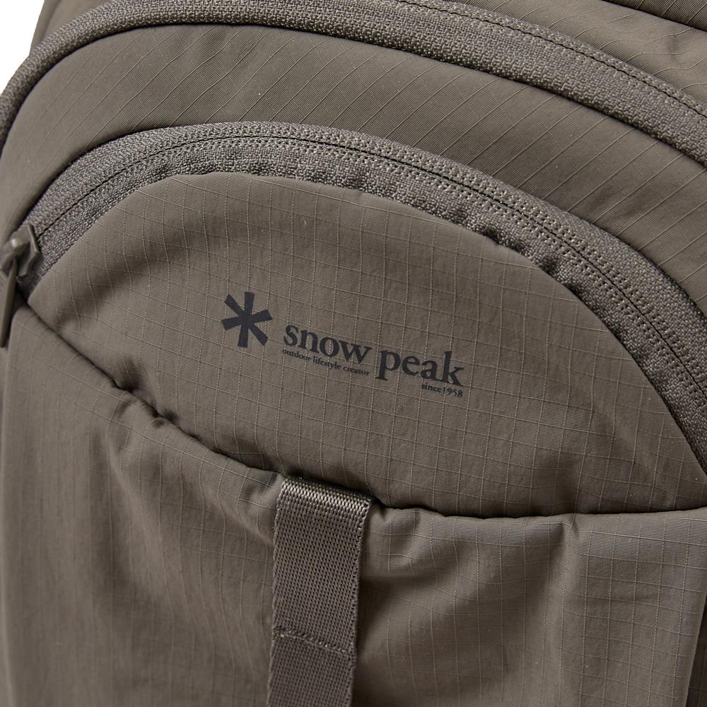 [Snowpeak] Dual Tech Backpack 22L Dark Khaki (S24FUFBP30)
