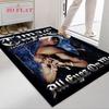 Vintage Hip Hop Portrait Carpet Living Room And Bedroom Mats Suitable For All Seasons Protective Pad Gift Art