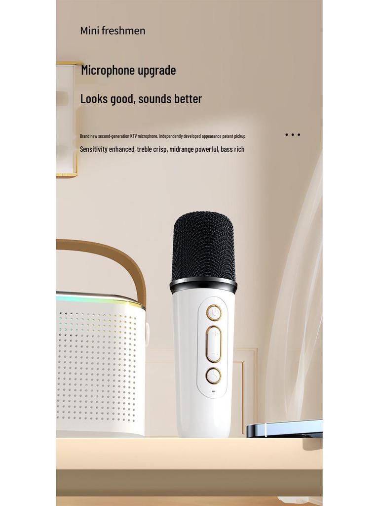 Y1 Bluetooth Wireless Children's Home KTV Microphone Speaker Set
