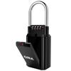 ORIA Key Storage Lock Box 4 Digit Combination Lock Waterproof  Safty Box Wall Mounted Indoor Outdoor Security Padlock