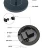 Luminous Solar Floating Water Pump - Outdoor Garden Fountain for Fish Ponds