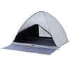 Collection Closable for Cooling While Still Being Able To See Features Light Blocking and UV Cut Black [Campers Yamazen] Pop-up Tent, One-Touch