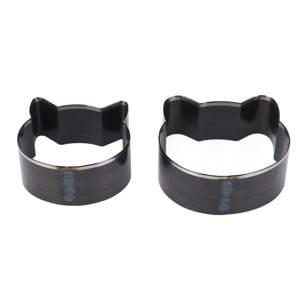 2PCS Alloy Steel Animal Shape Leather Die  for Leather Craft, Belts, Cardboard Crafting