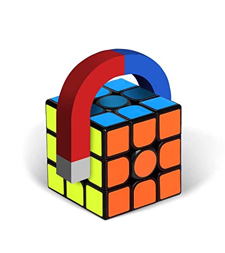 OBEST Magic Cube with Built-in Magnets, 3D Puzzle, Stress Relief, Brain Training, Anti-Pop Competition, Educational Toy, with Stand