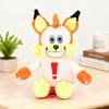 25cm Kawaii Fox Plush Toys Exquisite Furniture Decorative Items Multi-functional Pillow Lullaby Animal Dolls Gifts For Children