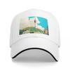 Seoul City Streets Baseball Cap Vintage Fishing Hat Beach Hat Black For Women  Unisexs