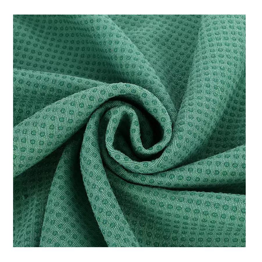 Custom Printed Microfiber Fabric Anti slip Yoga Towel Yoga Microfiber