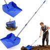 Adjustable Chicken Manures Scoops Rakes Poultry Poop Scooper for Durability in Poultry Farm Cleaning Task Multiuse Cleaner