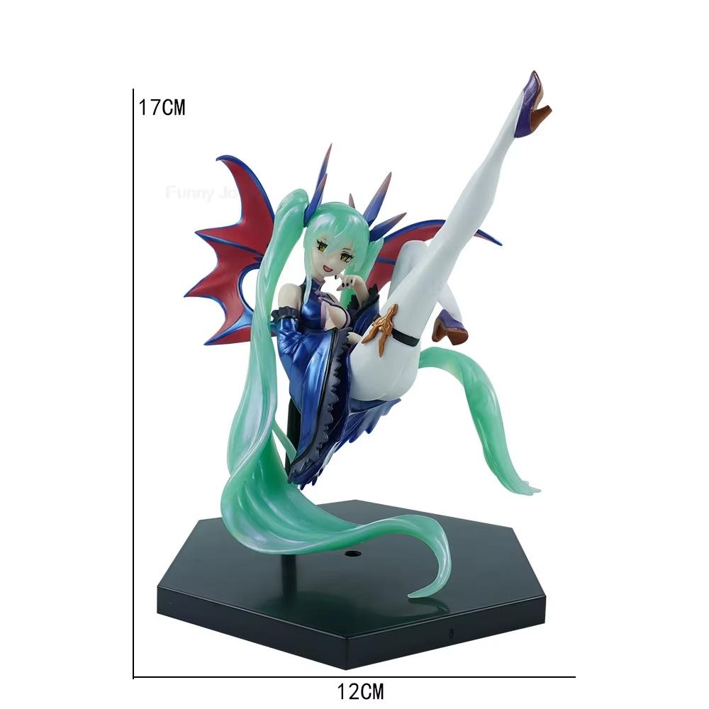 Anime Hatsune Miku Figure Wedding Dress Action Figures Kawaii Swimsuit Vocaloid Pvc Collectible Model Toys Girl Gift