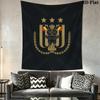Man Utd P Wall Hanging Printed Fabric Blanket Decorative Tapestries for Bedroom Living Room Home Decor