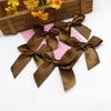 20/50 Stück Band Schleife Bastelschleife Rosa Weiß Blau Floral Geschenkband DIY Weihnachtsfeier Dekoration Strikjes Decoratie Moños Navideños