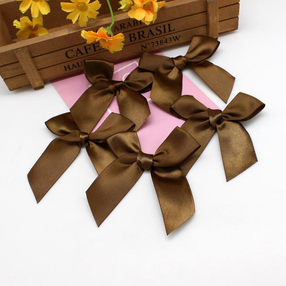 20/50 Stück Band Schleife Bastelschleife Rosa Weiß Blau Floral Geschenkband DIY Weihnachtsfeier Dekoration Strikjes Decoratie Moños Navideños