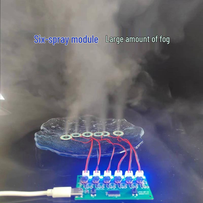Multi-Spray Aroma Humidifier Module with Atomizing Sheet & Electronic DIY Board