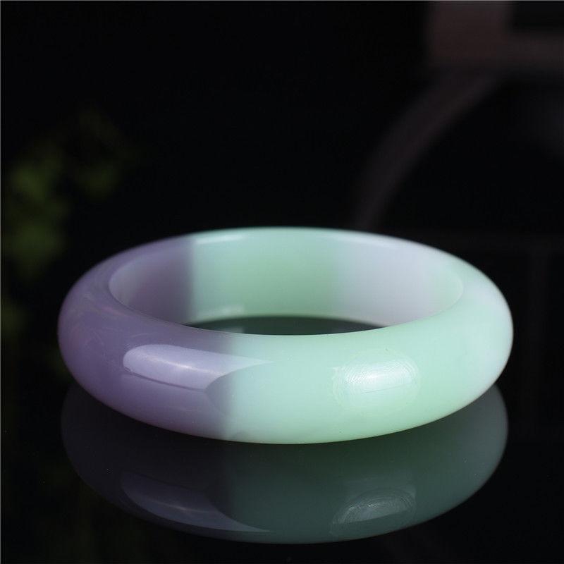 Natural Jade Bracelet Fashionable and Simple Women's Jade Bracelet