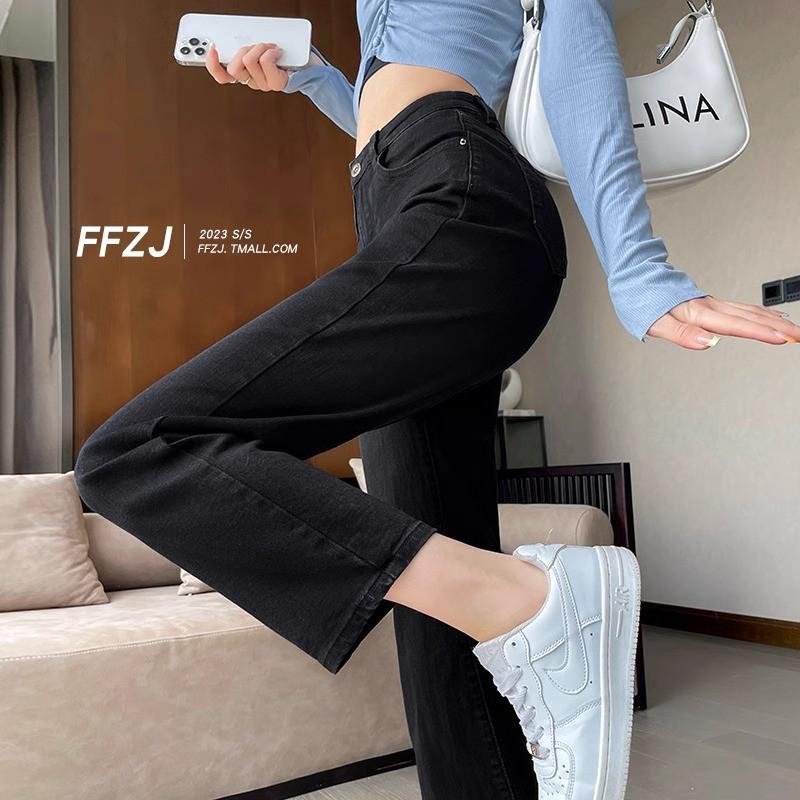 

Women s White Slim High-Waisted Cigarette Pants - Spring/Summer 2025 28 fits 106-115 lbs