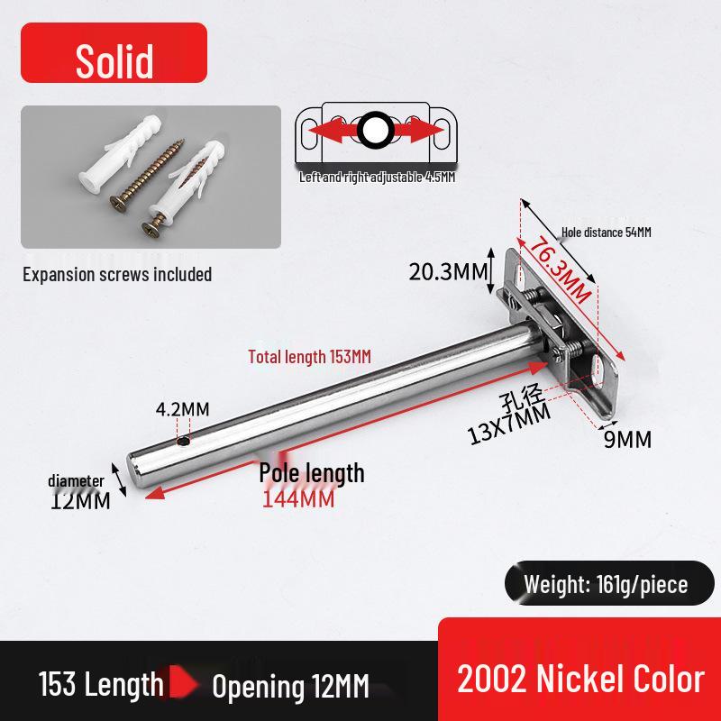 Invisible T-Shaped Shelf Brackets for Concealed Wall-Mounted Bookshelf Support