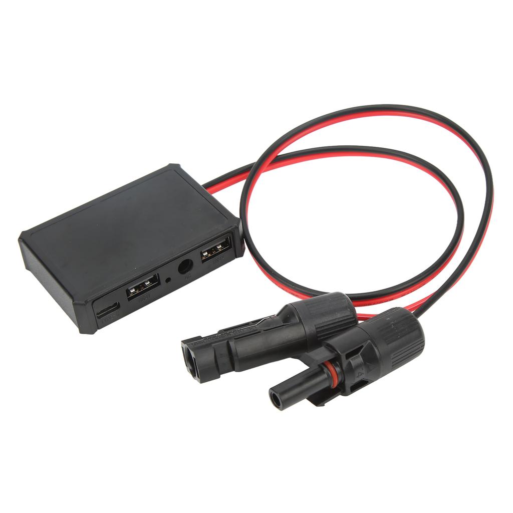 Solar Panel USB Voltage Stabilizer Adapter with TYPE C DC USB Interface for Solar System Phone Charging