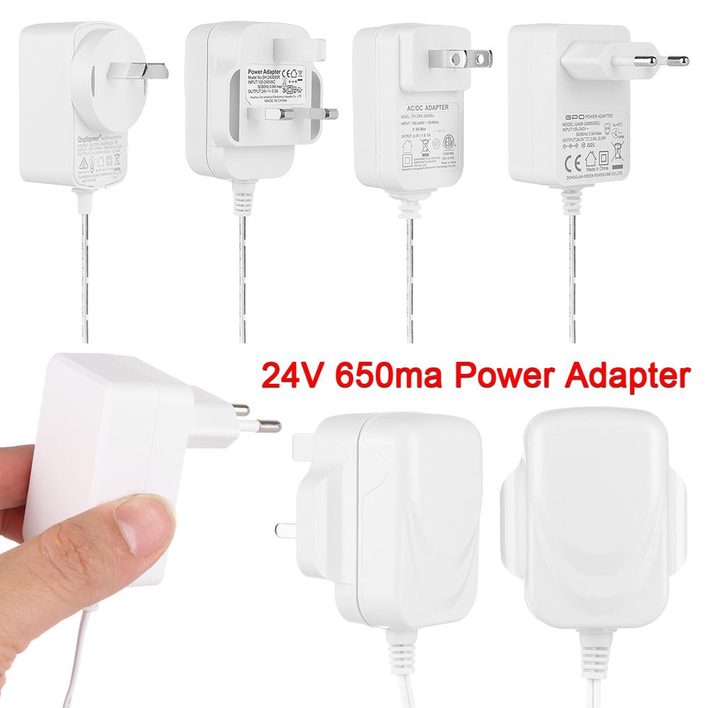 Accesorios de Base 24V 650mA Humidificador de Aire de Aromaterapia Cable Adaptador de Fuente de Alimentación Adaptador
