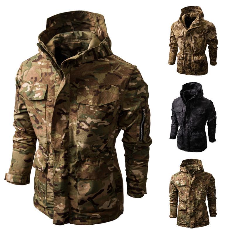 CHEST Proof Mountaineering Suit Men's Camouflage Jacket Outdoor Assault Jacket