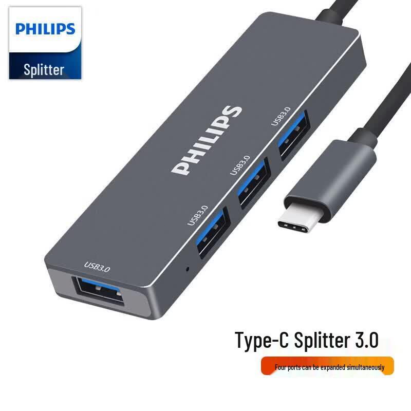 Philips USB-C to 4-Port USB 3.0 Hub