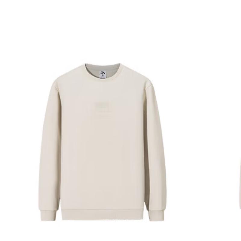 ANTA Men s Winter Fleece Training Pullover Sweatshirt L