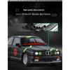1/24 Scale BMW M3 E30 1988 Mpower Floral Version Alloy Diecast Painting Car Model Sound Light Private Collectibles Decorative Gifts