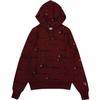 Champion Life Champion High End Print All Over Print Logo Fleece Lined, US Version, Winter Sweatshirt Unisex Cherry Red S2974-8T+